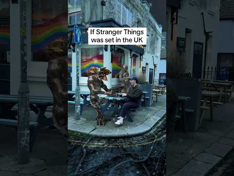 Если бы действие сериала «Очень странные дела» происходило в Великобритании… 😂🔥#комедия #оченьстр...