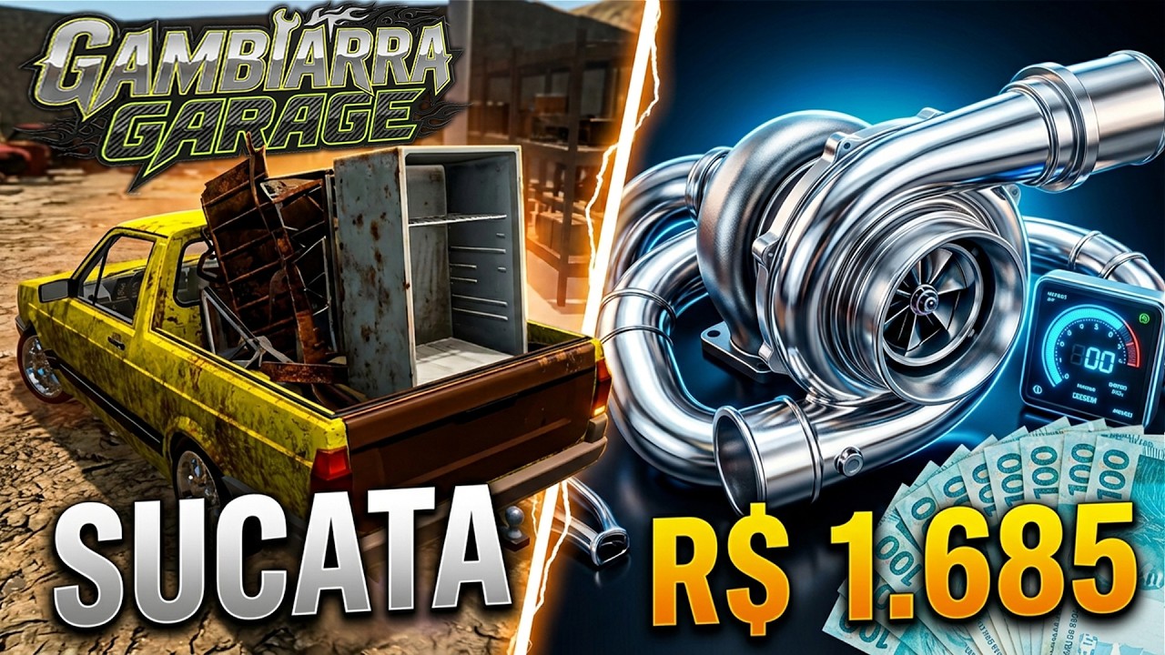 JUNTEI A GRANA PRO KIT TURBO DA SAVEIRO! - Gambiarra Garage