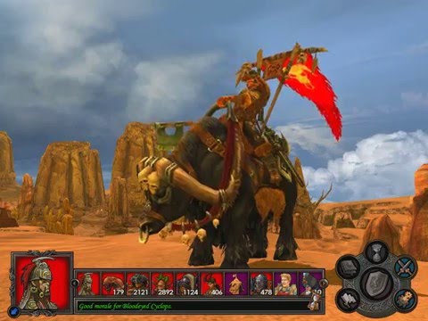 Heroes Of Might And Magic 5 Tribes Of The East - Barbarian Gameplay Video 16