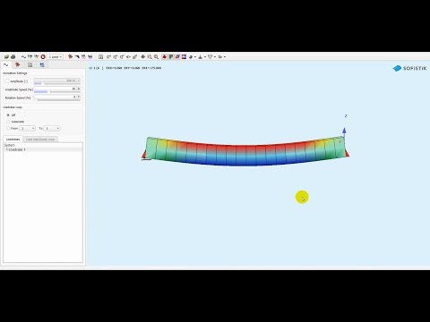 SOFiSTiK ll SOFiPLUS (-X) Beginners Tutorial: Simple Supported Beam