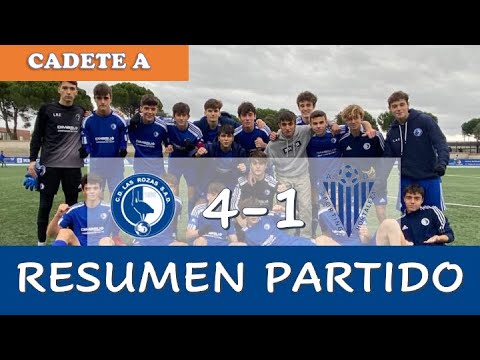 ⚽ RESUMEN: CADETE A 4-1 SPORTING HORTALEZA