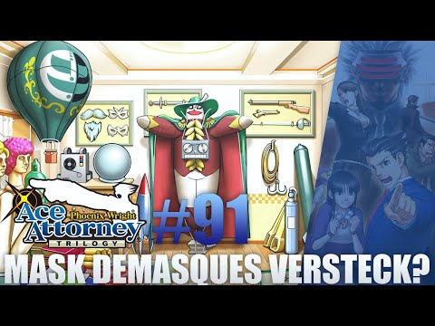 Phoenix Wright: Ace Attorney Trilogy | Trials and Tribulations #91 - Mask DeMasques Versteck?