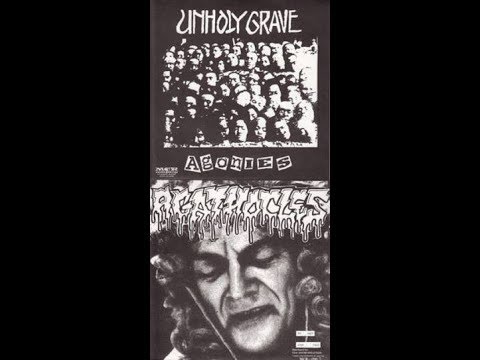 AGATHOCLES / UNHOLY GRAVE - Agonies / No Gain Just Pain Split EP (1996)