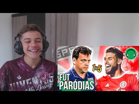 REACT ♫ 5x1 | SÃO PAULO É HUMILHADO PELO INTER | Paródia Amor da Despedida - Os Barões da Pisadinha