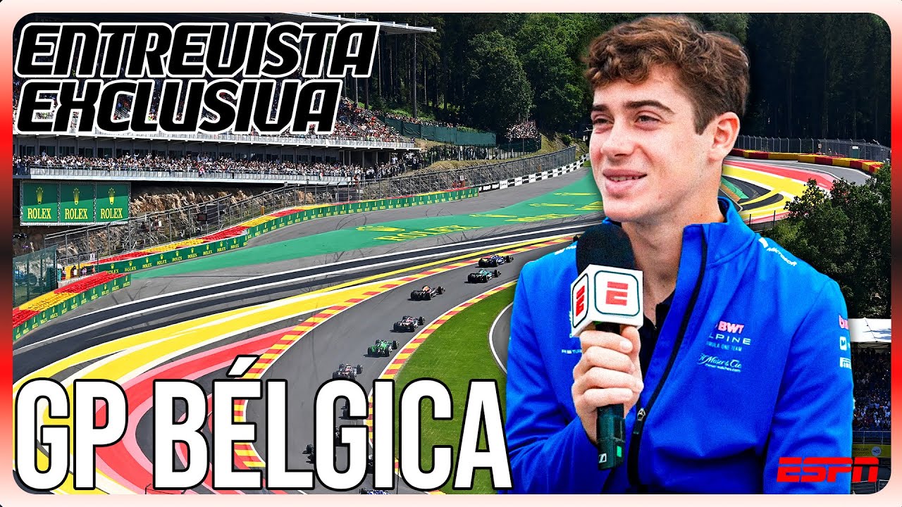 ¡CON GANAS DE QUE LLUEVA! COLAPINTO YA ESTÁ LISTO PARA EL GRAN PREMIO DE BÉLGICA JUNTO A FOSSAROLLI