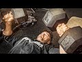 PRESSING THE HEAVIEST DUMBBELLS IN THE GYM | CHEST WORKOUT