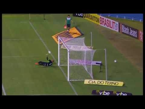 Gol de Luis Fernando Goiás 1 x 1 Guarani Narração Leandro Bollis