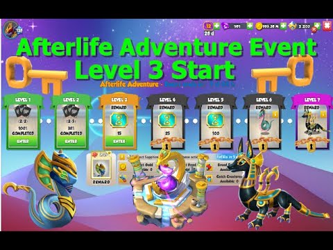 Afterlife Adventure Event-Dragon Mania Legends | Castle Event | Chrono Divine Event | DML | HD