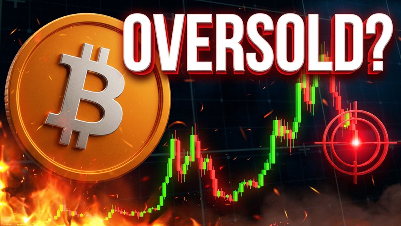 Bitcoin Oversold?📉Crypto Market Update
