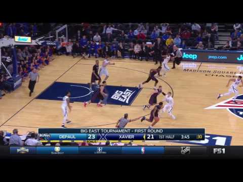 2017 BIG EAST Tournament Highlights - Xavier vs. DePaul