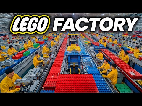 How LEGO Bricks are made in Factory!