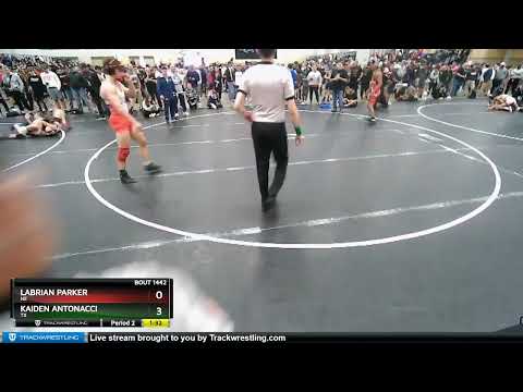 152 Lbs Cons. Round 2 - LaBrian Parker, NE Vs Kaiden Antonacci, TX 7eb7