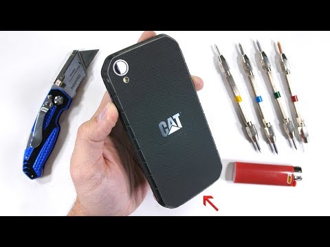 Testing the Rugged CAT S41 - Scratch, Burn, BEND Tested!
