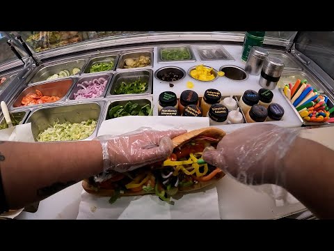 Subway Sandwiches POV Working At Multiple Subways