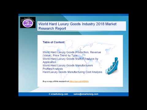 World Hard Luxury Goods Market Research Report 2018