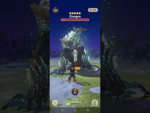 Time to Hunt Thunder Puppy (Zinogre) Monster Hunter NOW