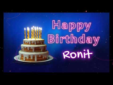 Happy Birthday to Ronit