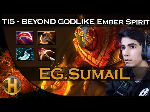 EG.SumaiL BEYOND GODLIKE Ember Spirit vs. coL Dota 2 TI5