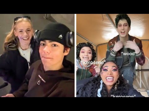 Zombies 4: Dawn of the Vampires Funniest Behind The Scenes, Cast being total kids & romantic onset😭😭