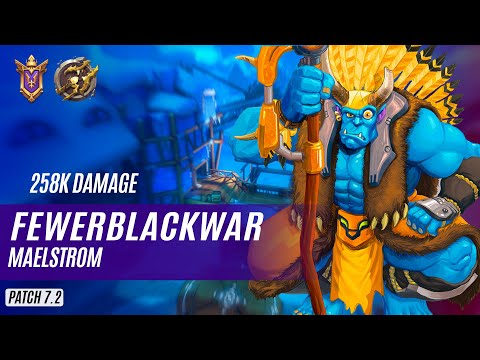 DPS 258K DAMAGE FewerBlackWar GROHK PALADINS COMPETITIVE (GRANDMASTER) MAELSTROM