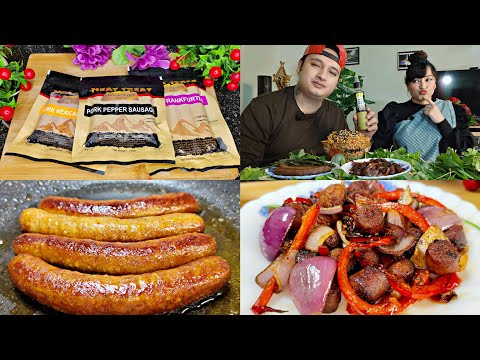 Guys!! Phi Lah Ju Lap Kum Kane Ka Apot 😡|| Pork Sausage Recipe 🌭