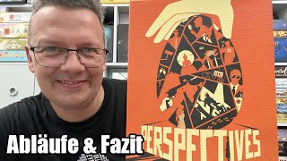 Perspectives (Space Cowboys / asmodee) - Ermittlungsspiel für Kommunikationsprofis