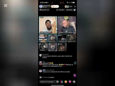 CAMILLE MAKOSSO HUMILIÉ DANS UN LIVE PAR UN BÉNINOIS #youtubeshorts #afrique #yshorts 