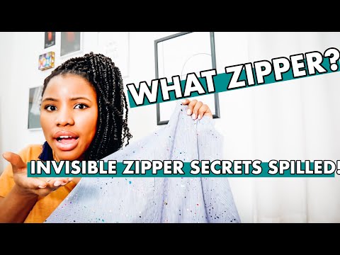 SEW INVISIBLE ZIPPERS WITH EASE: CONCEALED ZIPPER SEWING TUTORIAL | SECRETS EXPOSED