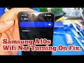 samsung a10s wifi not turning on fix samsung a10s wifi and bluetooth problem solution