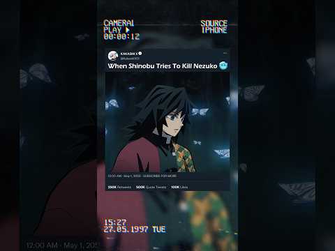 Shinobu Fights with Giyu 🥶 #demonslayer #tanjiro