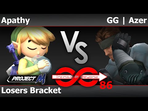 IaB! 86 PM - Apathy (Toon Link) vs GG | Azer (Snake) - Losers Bracket