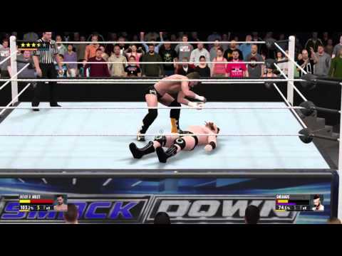 WWE 2K16 gameplay my career mode vs sheamus and facing dolph ziggler and seth rollins for ic chapion
