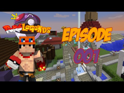 PokeLegends SMP - Episode 1 - A New Beginning (Pixelmon 3.4 Survival Lets Play SMP Server)