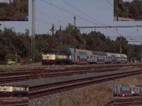 749.264 na čele os. 9058 a 9063 v Praze Krči - sestřih - 28.7.2013.
