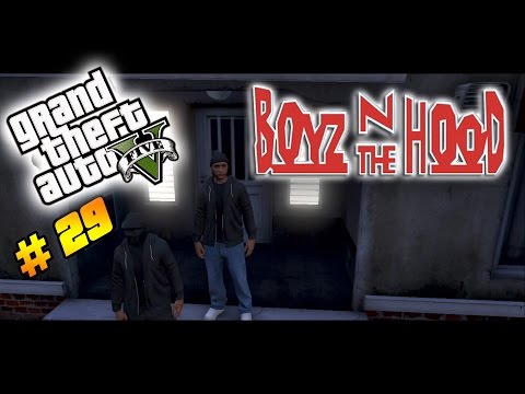 GTA 5 ONLINE FUNNY MOMENTS EP 29 Skit - Boyz N The Hood, Ricky Gets Shot, Drive By, & More!