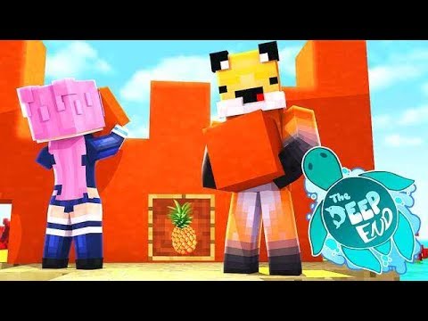 LDShadowlady & I, Build SpongeBob's Pineapple - Minecraft The Deep End EP 5