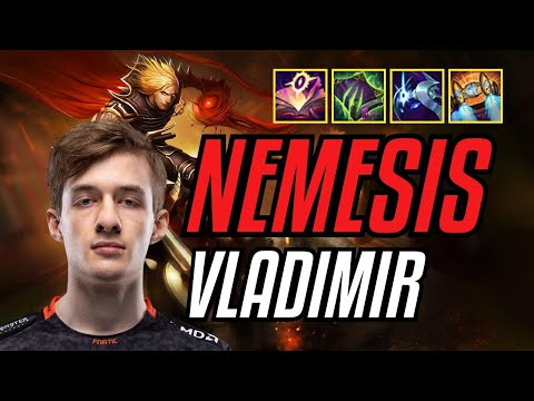 NEMESIS - VLADIMIR vs GALIO MID - KR MASTER - PATCH 11.8 PENTAKILL
