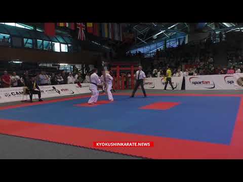 33rd EC IKO, 1/16 - 70 Kryspin Paradysz (Poland) - Nemanja Ruzic (Serbia, aka)