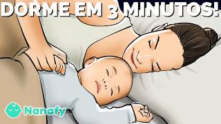 IMPRESSIONANTE! BEBÊ DORME EM MINUTOS - Ruído Branco Para Sono Profundo