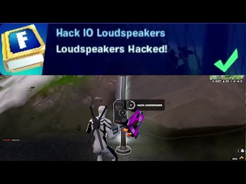 Hack IO Loudspeakers - Fortnite