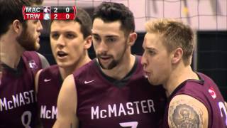 CIS Men's Volleyball Championship 2016 - Game 11 - Trinity Western vs McMaster 12_3_16