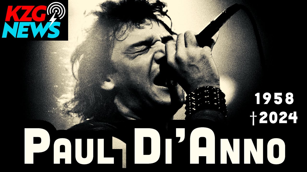 PAUL Di'ANNO ⭐️ 1958 - 2024 ⭐️ Morre o ex-vocalista do IRON MAIDEN