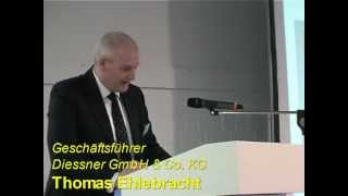 Ansprache im Rahmen der Eröffnung des Symposiums Geschäftsführer Thomas Ehlebracht