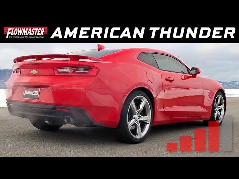 2016-19 Camaro SS 6.2L - American Thunder Axle-back Exhaust System 817744