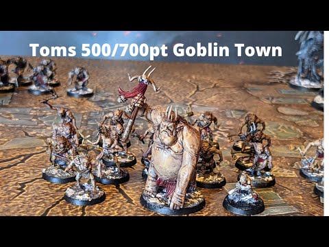 Toms 2nd Place Goblin Town Army. Atomic Cards Top Tournament Lists For MESBG