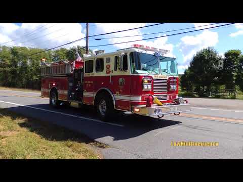 Somers FD Engine 180 + Rescue 20 Responding
