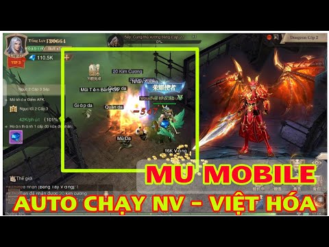 Game Lậu MU Việt Hóa - Đồ Họa 3D Cực Đẹp, Auto chạy nv Train Rơi Đồ Cực Phê | X7game
