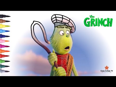 The Grinch | #2 Coloring page for children | Color & Kids TV