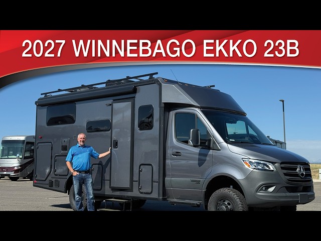Preview image of 2027 Winnebago EKKO 23B On The All Wheel Drive Sprinter Chassis youtube video