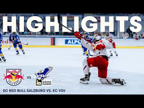 EC Red Bull Salzburg vs. EC iDM Heat Pumps VSV - Game Highlights